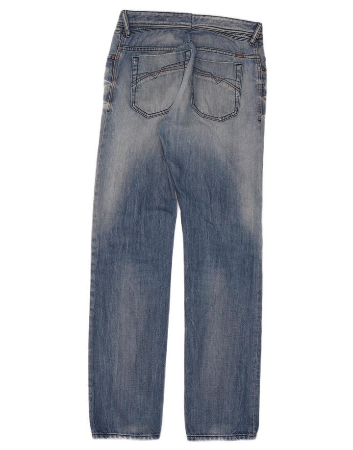 Diesel Herren Iakop Distressed Slim Jeans W33 L34 Blaue Baumwolle