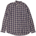 Carrera Herren Regular Fit Flanellhemd 2XL Marineblau kariert