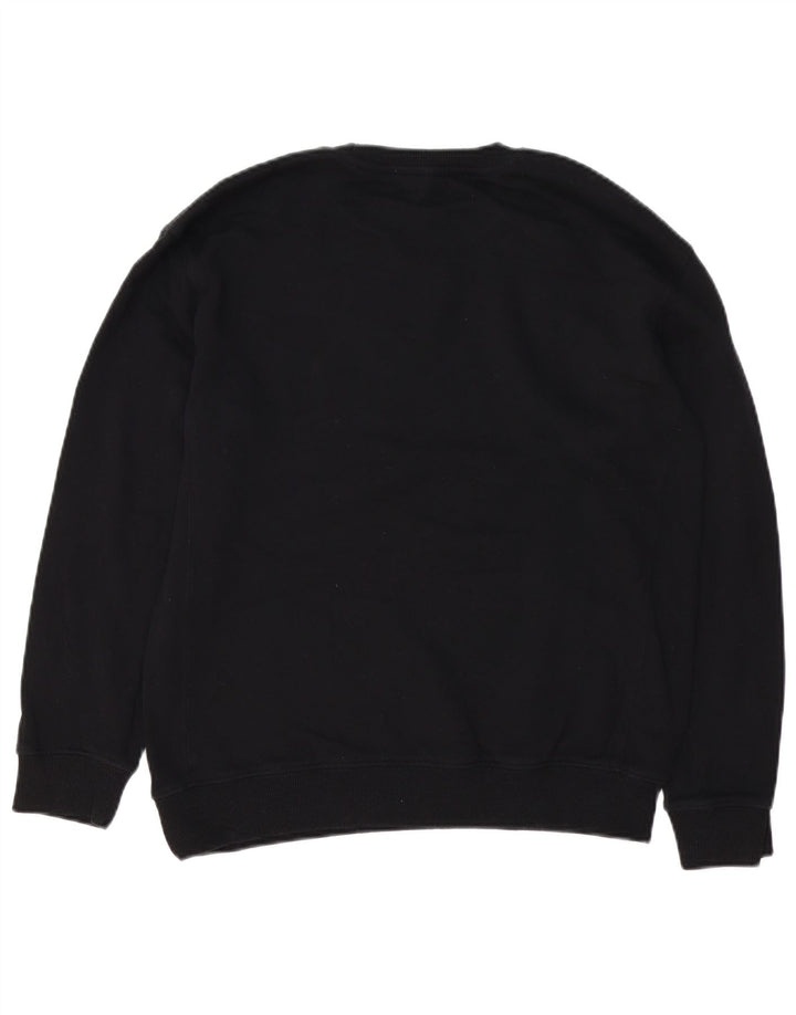 LEE Herren-Sweatshirt mit normaler Passform, Größe S, schwarze Baumwolle