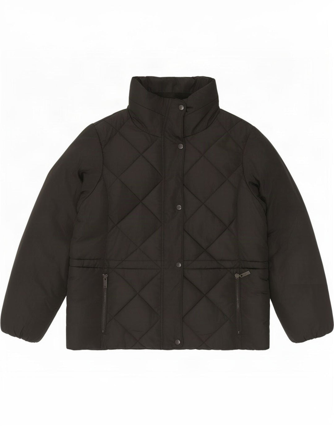 Marks & Spencer Damen Wattierte Jacke UK 22 3XL Schwarz Polyester