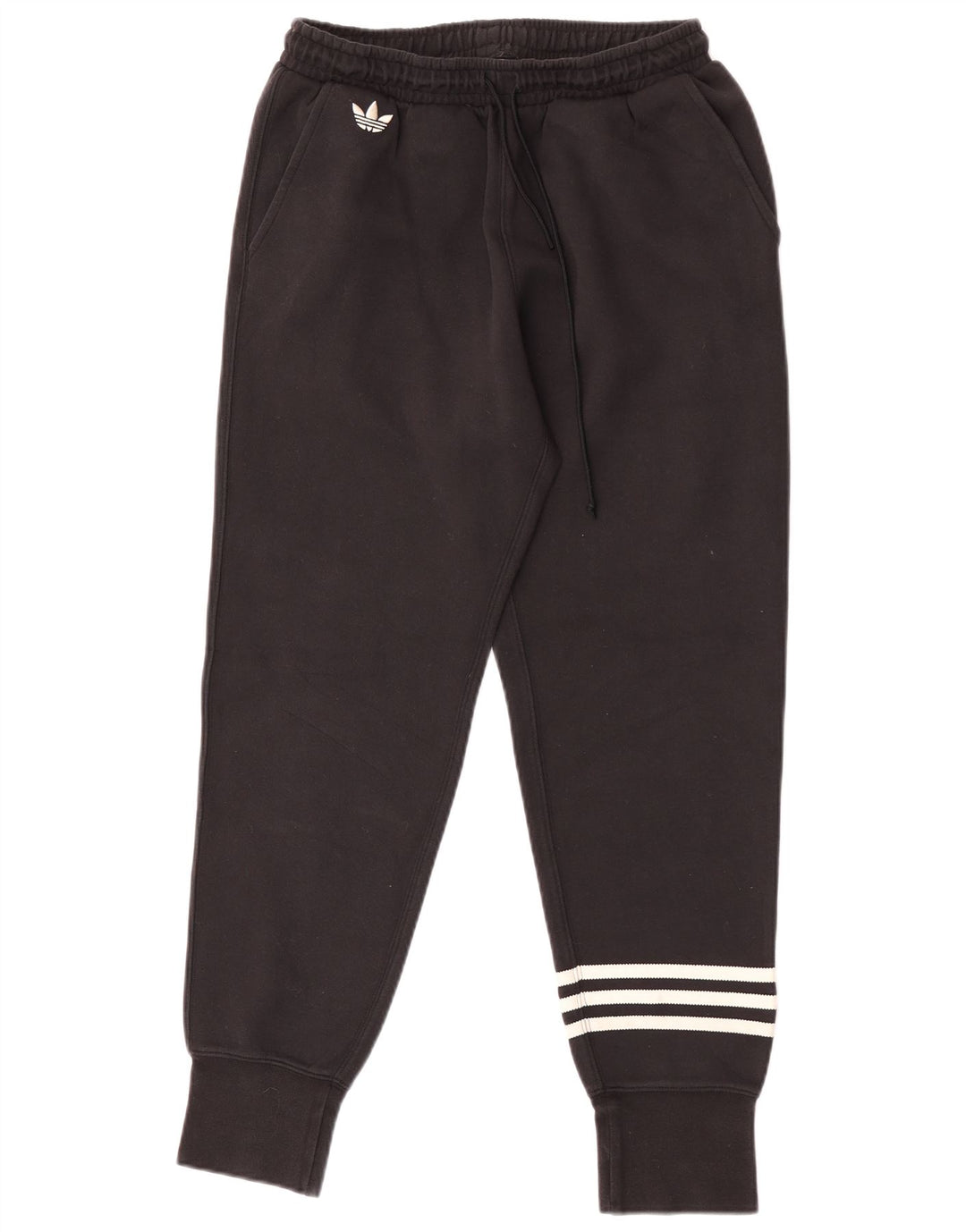 Adidas Herren-Trainingshose, Jogginghose, mittelschwarz, Baumwolle