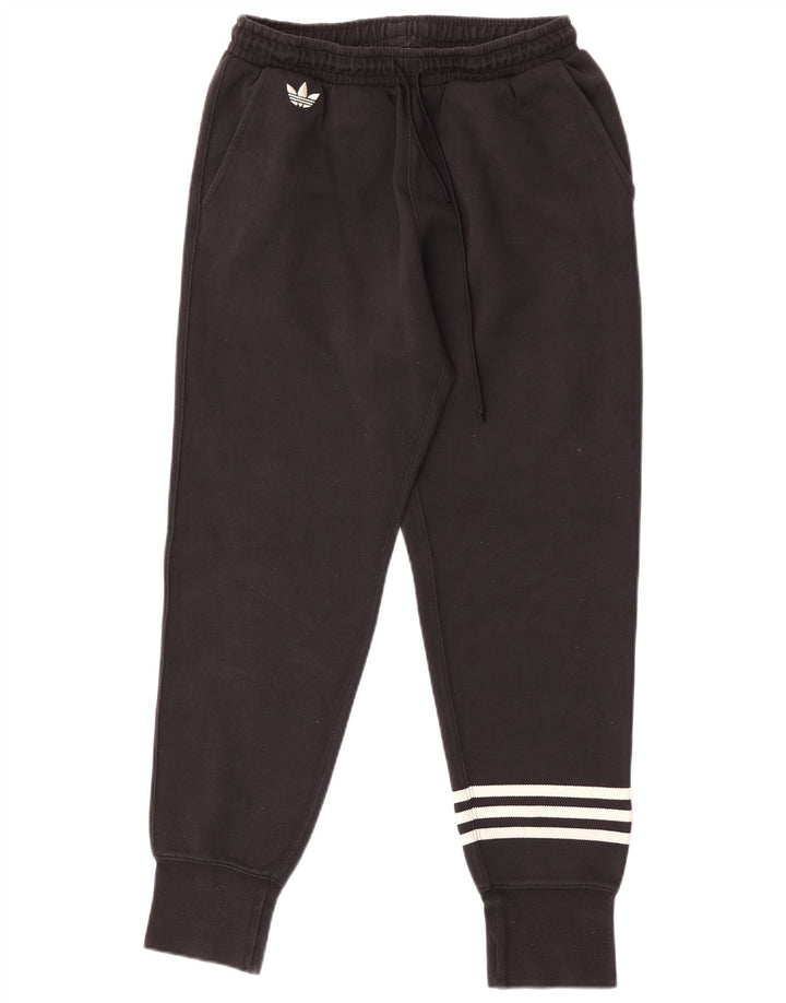 Adidas Herren-Trainingshose, Jogginghose, mittelschwarz, Baumwolle