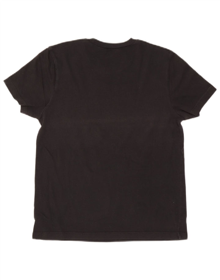 Vans Damen Grafik-T-Shirt-Oberteil UK 12 Medium Schwarz