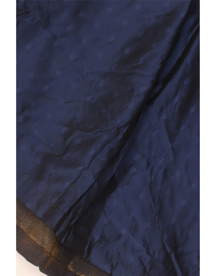 Vintage Herrenmantel UK 38 Medium Marineblau
