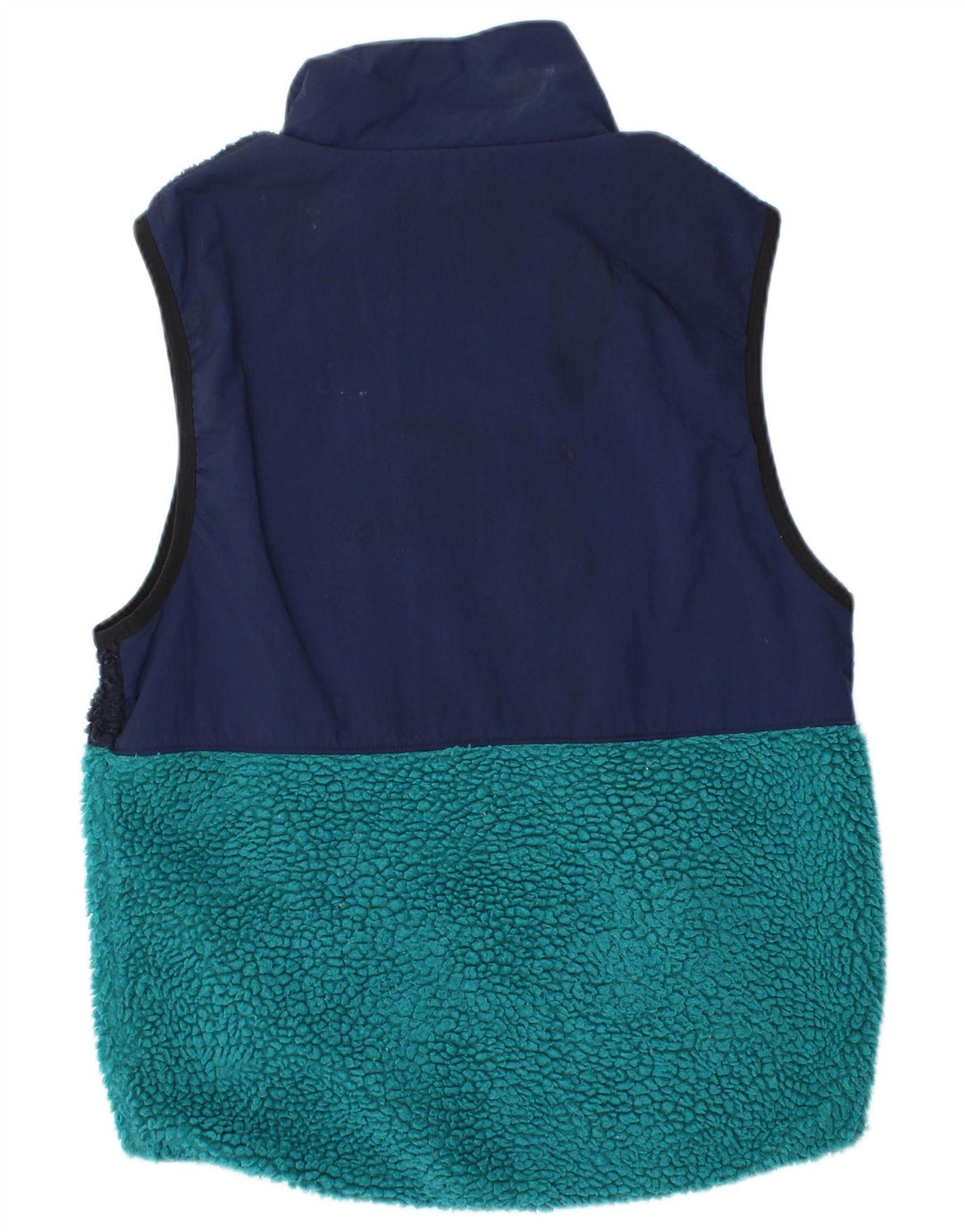 NIKE Herren-Fleeceweste, UK 36, Größe S, Marineblau, Farbblock, Polyester, Sport
