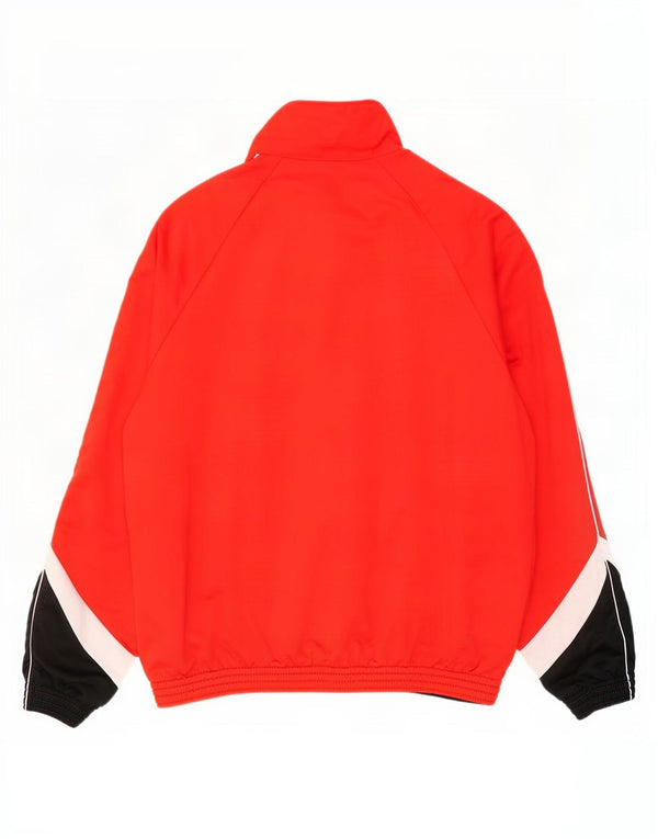 Errea Herren-Trainingsanzugoberteil, Jacke, 2XL, Rot, Farbblock