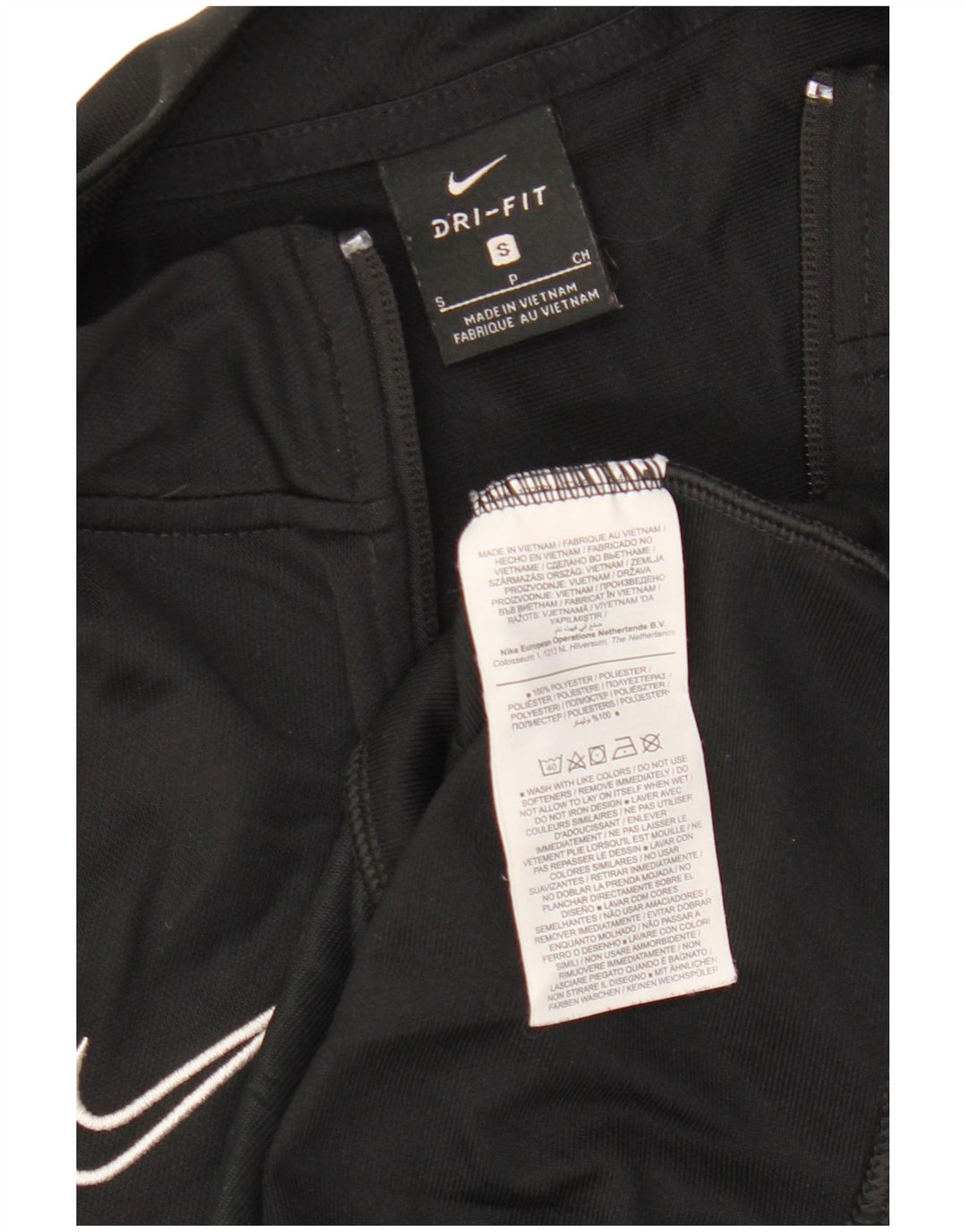 Nike Herren Dri Fit Graphic Trainingsanzug-Oberteil, Jacke, Größe S, Schwarz, Polyester