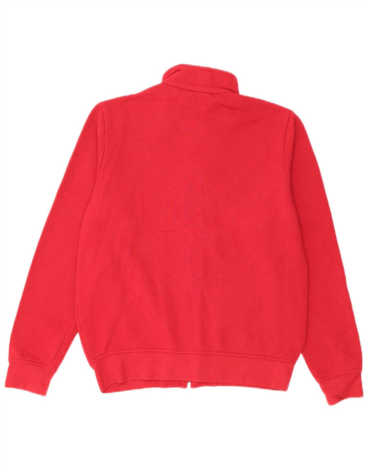 Kappa Herren Grafik-Trainingsanzug-Oberteil, Jacke, Größe S, Rot, Baumwolle