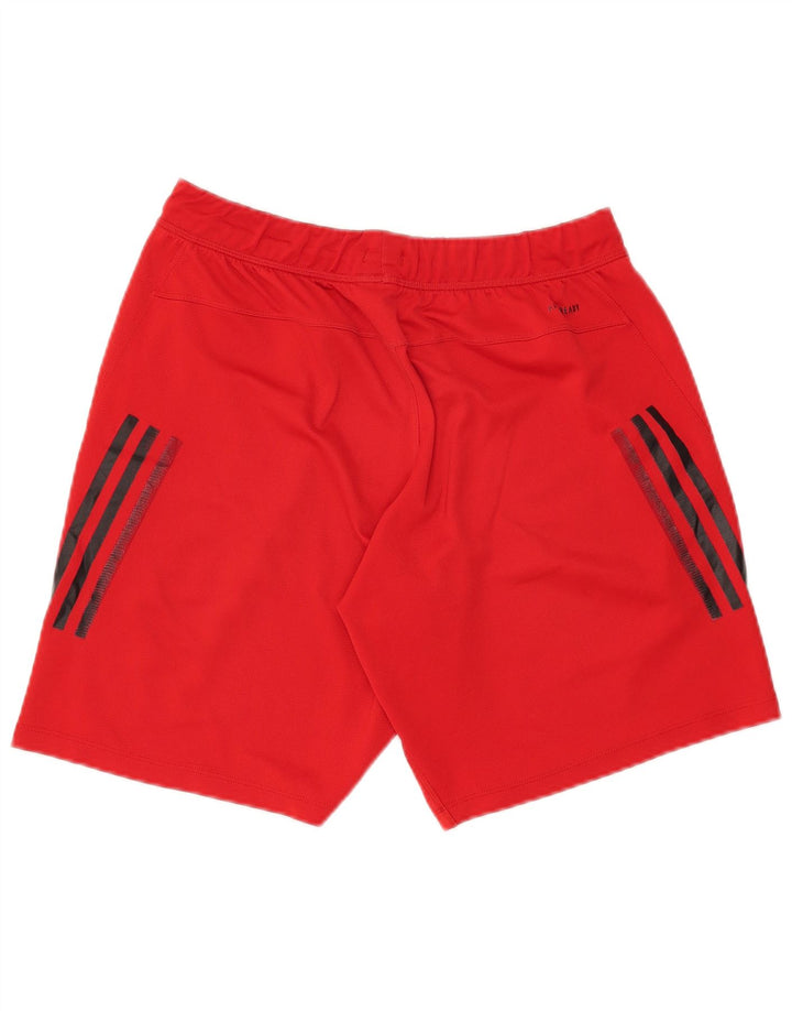 Adidas Herren Aeroready Sportshorts, großes rotes Polyester