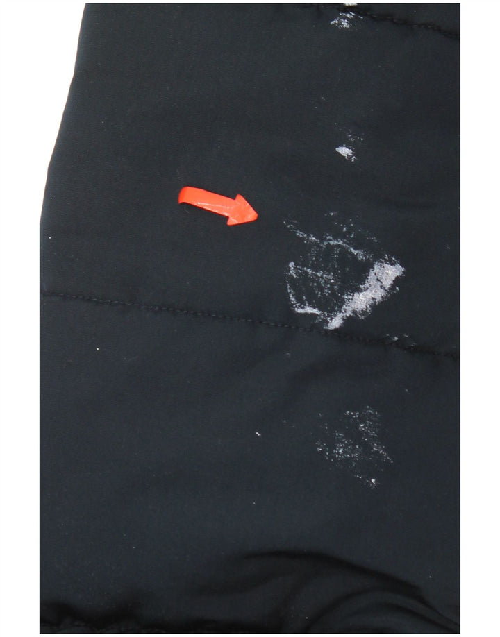 Superdry Damen-Jacke mit Kapuze, übergroß, wattiert, Gr. 10, Marineblau