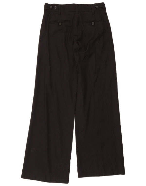 French Connection Damen-Anzughose mit weitem Bein, UK 8, Größe S, W32, L34, Schwarz