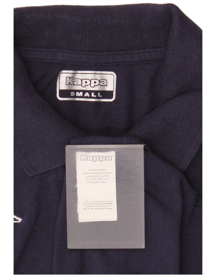 Kappa Herren-Poloshirt, klein, marineblau, Baumwolle