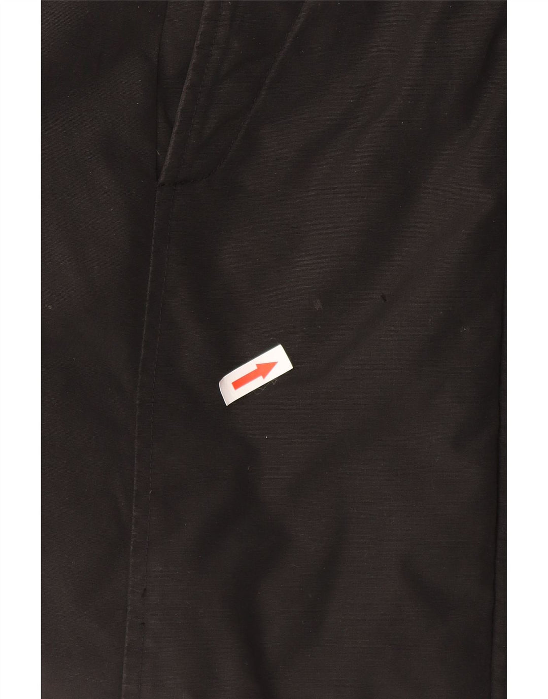 Woolrich Wattierte Damenjacke mit Kapuze, UK 14, mittelschwarze Baumwolle