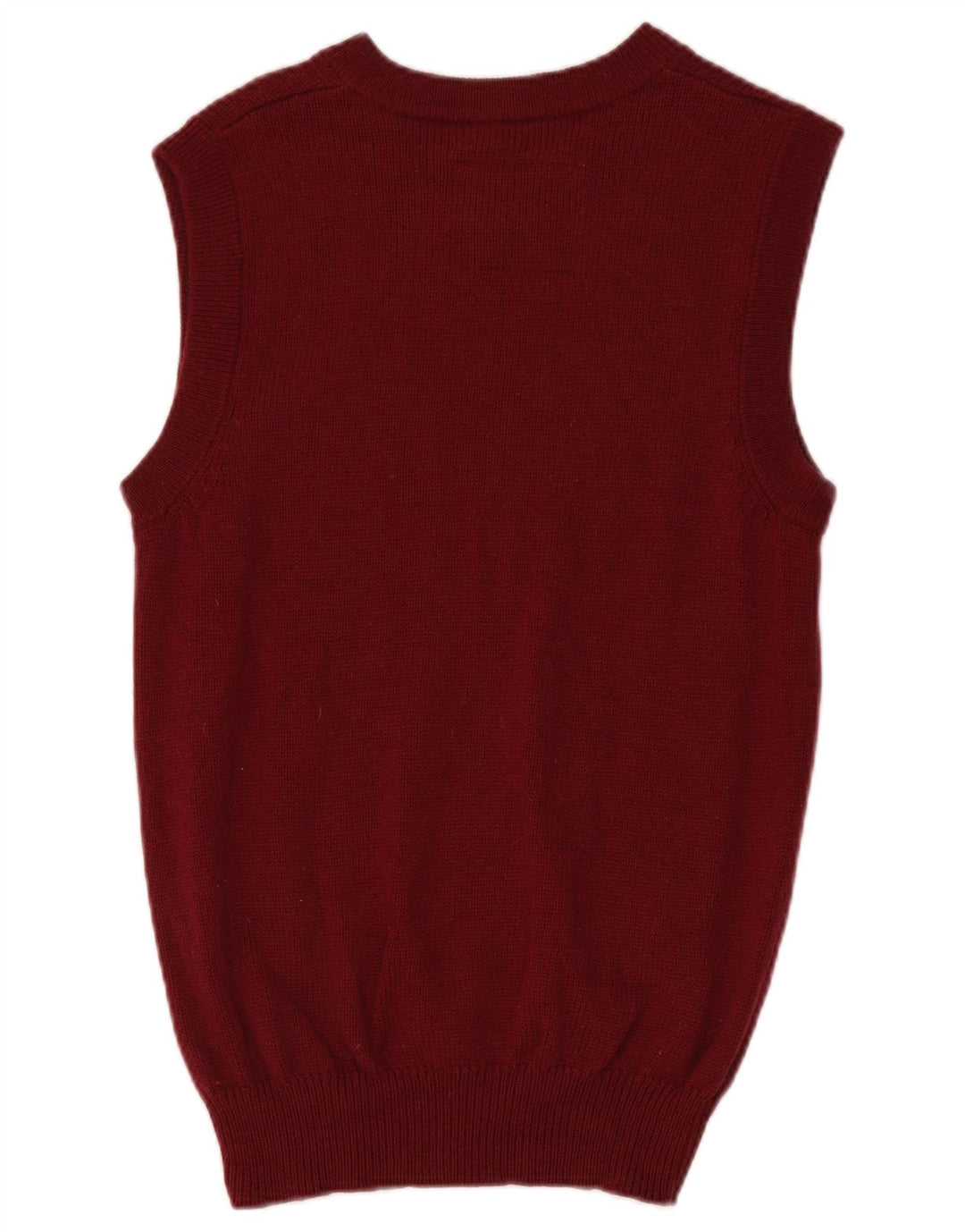 Jack Wills Herren-Tanktop aus kastanienbrauner Wolle