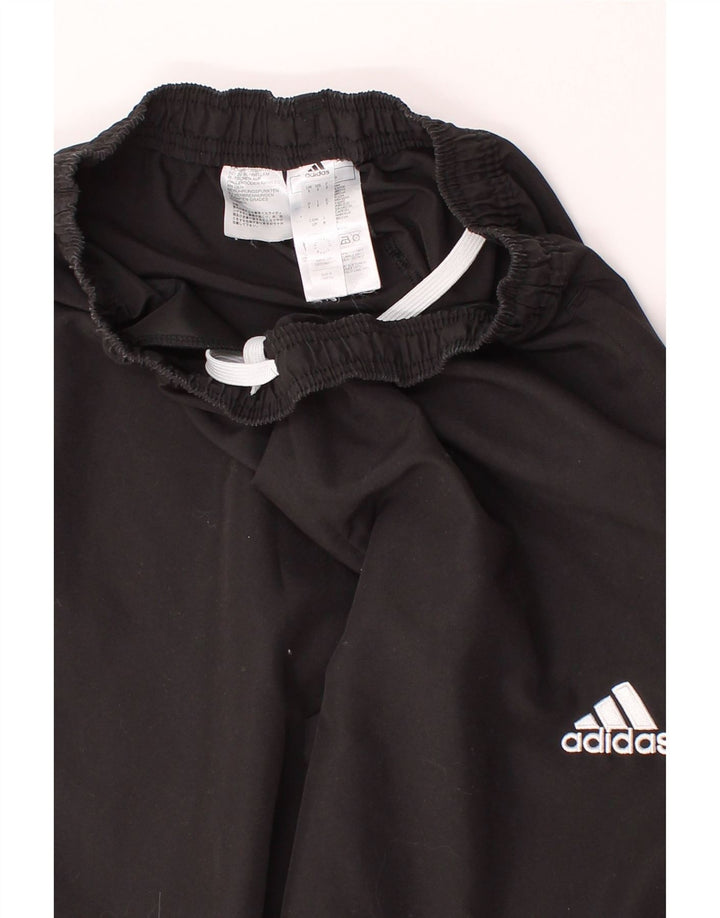 ADIDAS Mens Aeroready Tracksuit Trousers Small Black Polyester Vintage Adidas and Second-Hand Adidas from Messina Hembry 