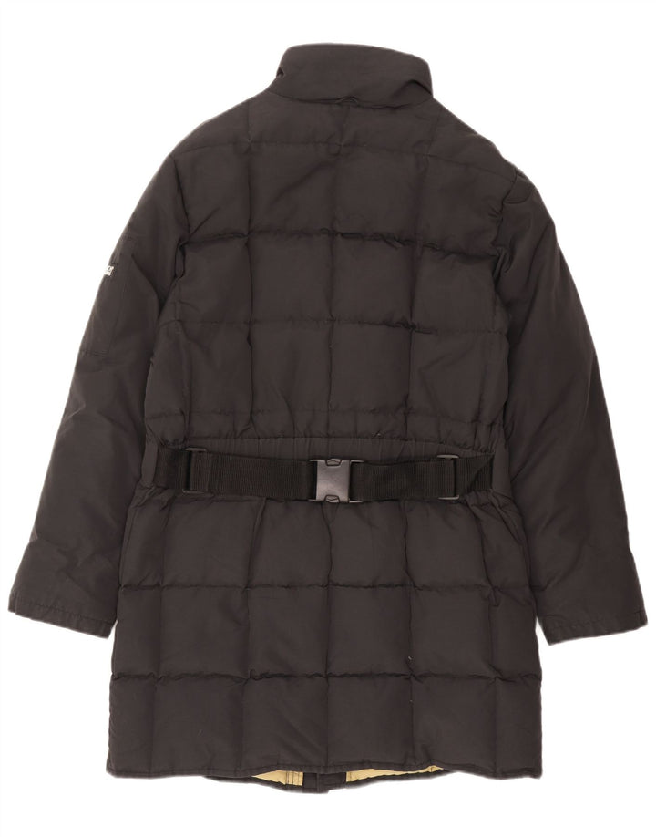 Woolrich Herren gepolsterter Mantel UK 38 Mittelschwarzes Nylon