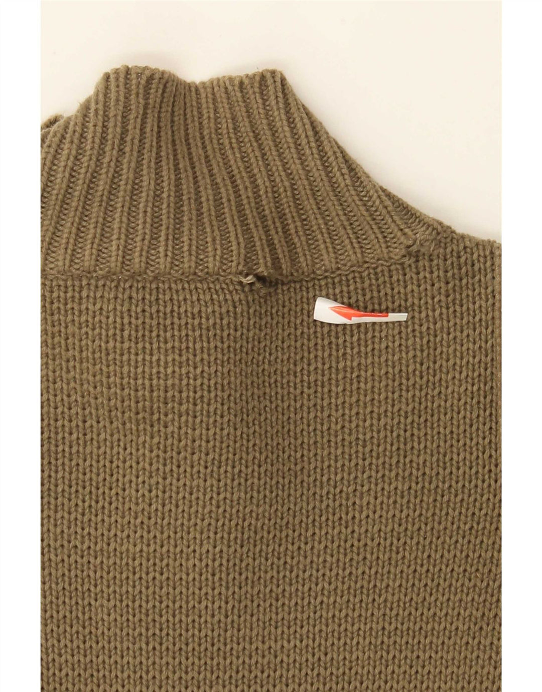 Quiksilver Herren-Cardigan, Größe S, Khaki, Baumwolle