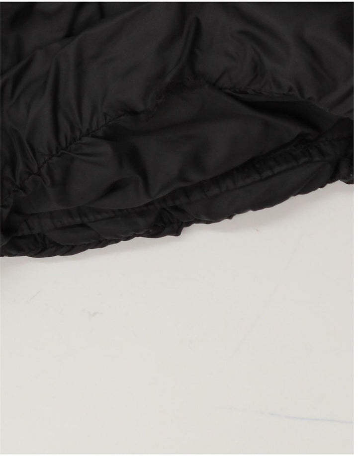 REFRIGUE Wattierte Herrenjacke mit Kapuze, UK 38, mittelschwarz