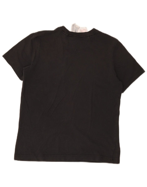 Adidas T-Shirt mit Grafik für Jungen, 11–12 Jahre, schwarze Baumwolle