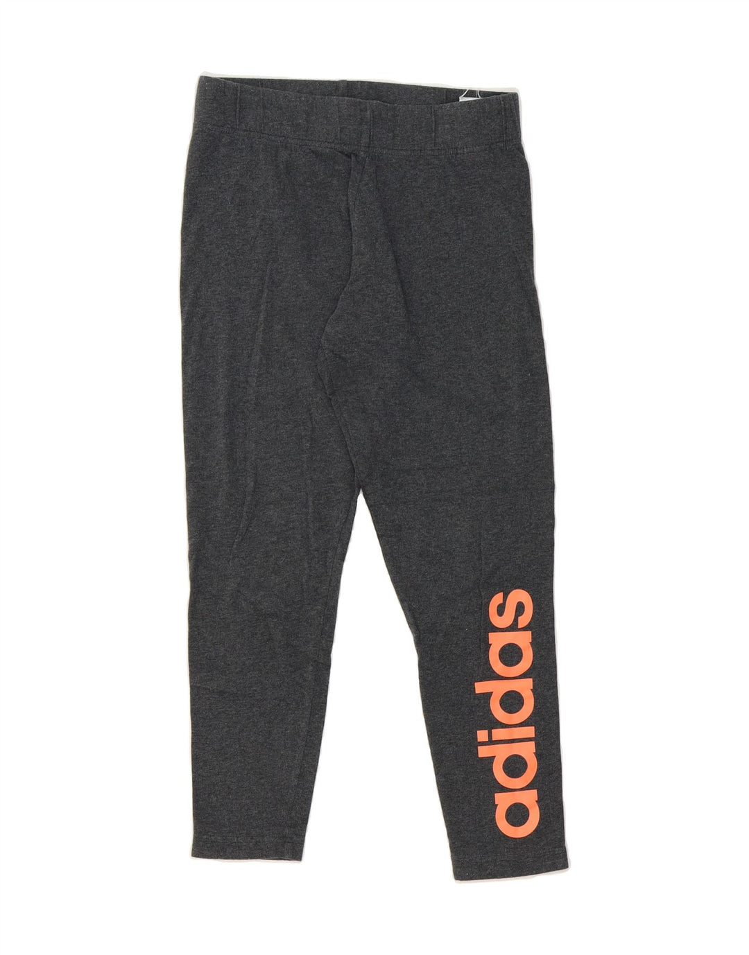 ADIDAS Womens Graphic Leggings UK 12/14 Medium  Grey Cotton Vintage Adidas and Second-Hand Adidas from Messina Hembry 