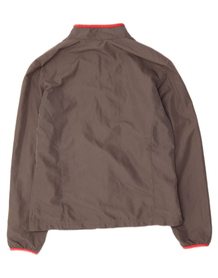 Fila Herren-Trainingsanzugoberteil aus mittelgrauem Polyester