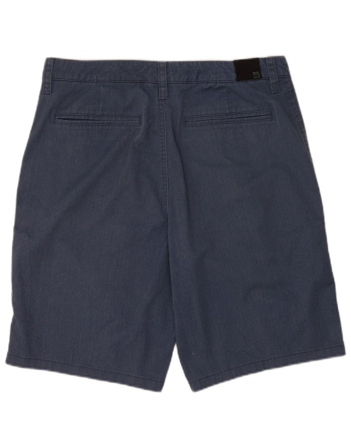 Quiksilver Herren Chinoshorts W33 mittelblaue Baumwolle