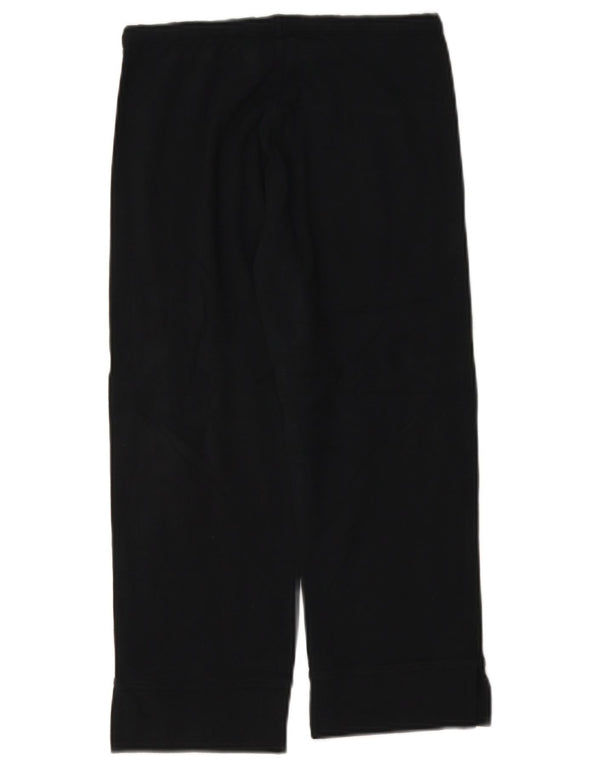 Reebok Damen Capri-Trainingshose UK 12 Medium Schwarz