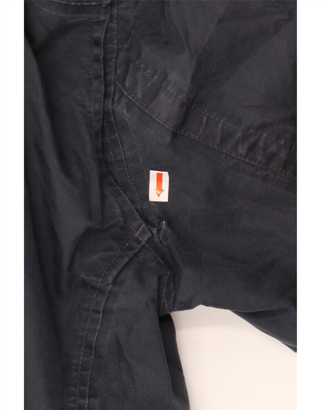 TIMBERLAND Herren-Parka mit Kapuze, UK 40, Größe L, Marineblau, Baumwolle