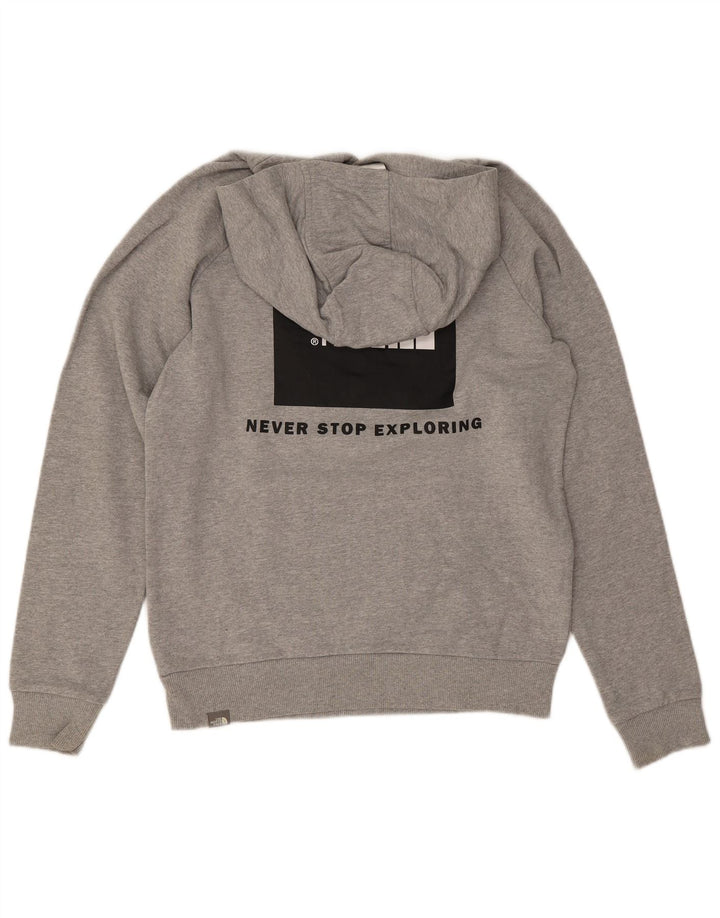 The North Face Herren-Kapuzenpullover mit Grafik, mittelgraue Baumwolle