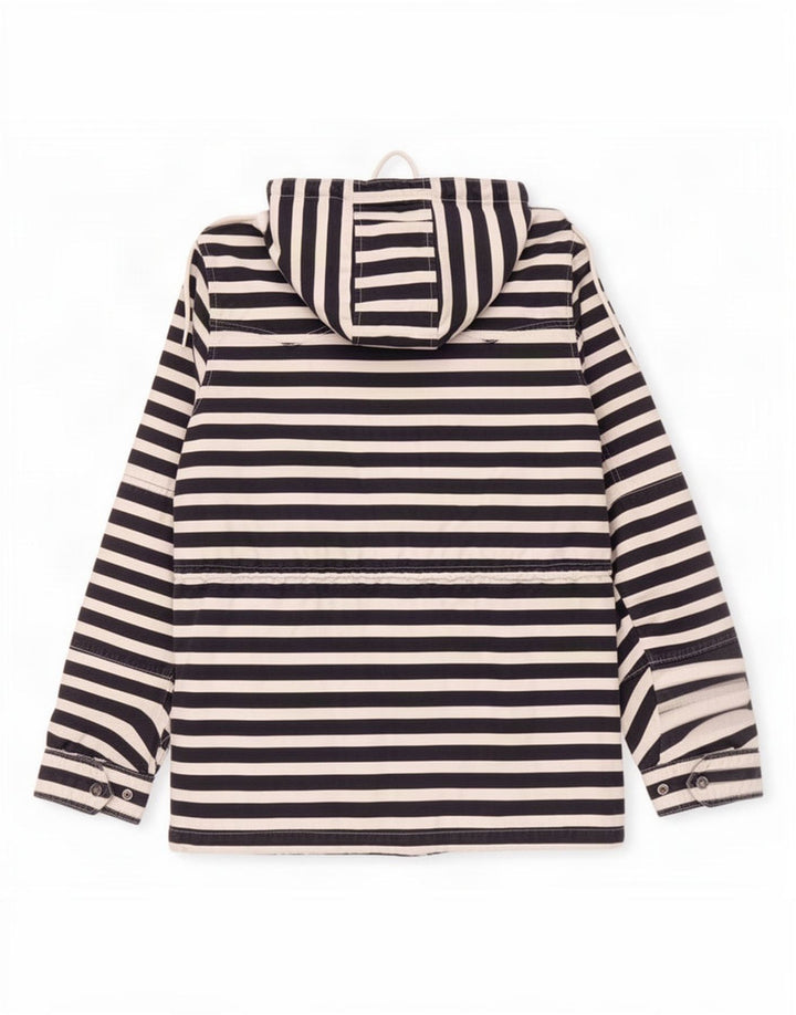 Levi's Damen-Regenjacke mit Kapuze, UK 16, Größe L, Marineblau, Baumwolle