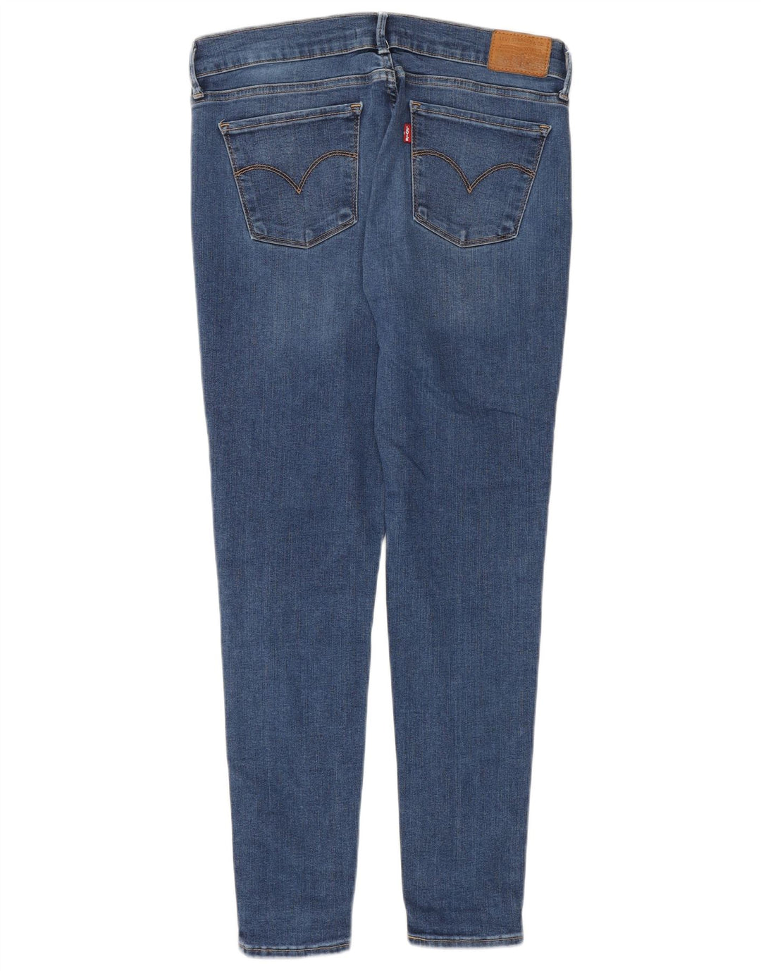 Levi's Damen 710 Super Skinny Jeans W30 L27 Blau