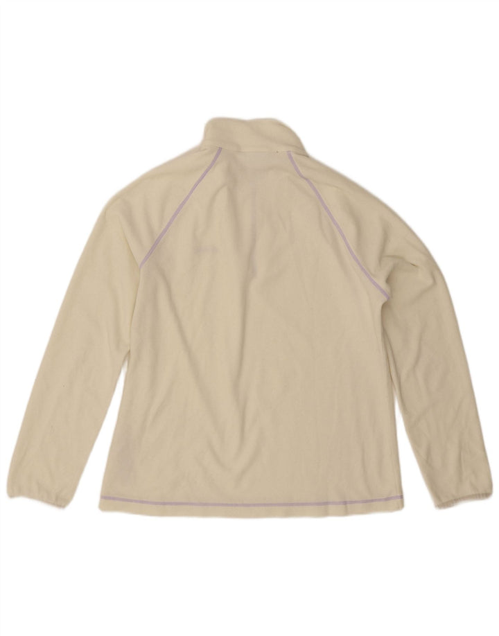 Lotto Damen-Fleecepullover mit Reißverschluss am Hals, UK 20 2XL, gelbes Polyester