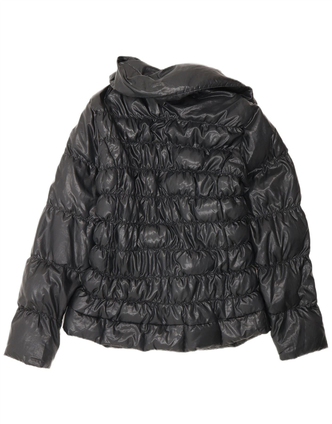 Gas Damen Wattierte Jacke IT 44 Medium Marineblau Polyester