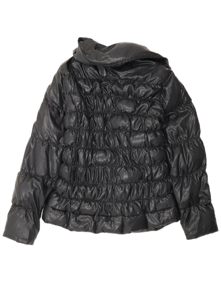 Gas Damen Wattierte Jacke IT 44 Medium Marineblau Polyester