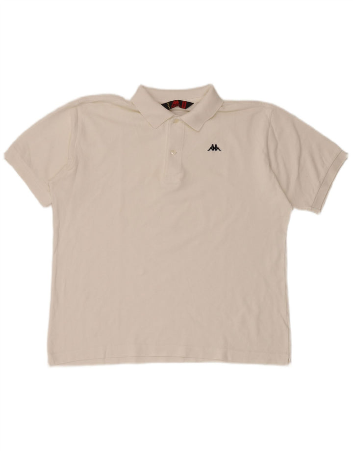KAPPA Herren Poloshirt Medium Weiß