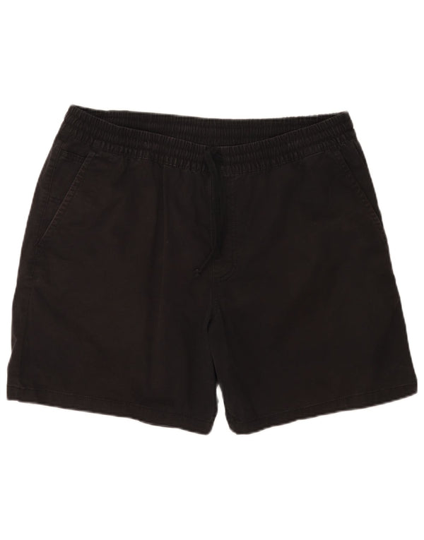 Vans Herren Relaxed Fit Chino Shorts XL W38 Schwarz Baumwolle