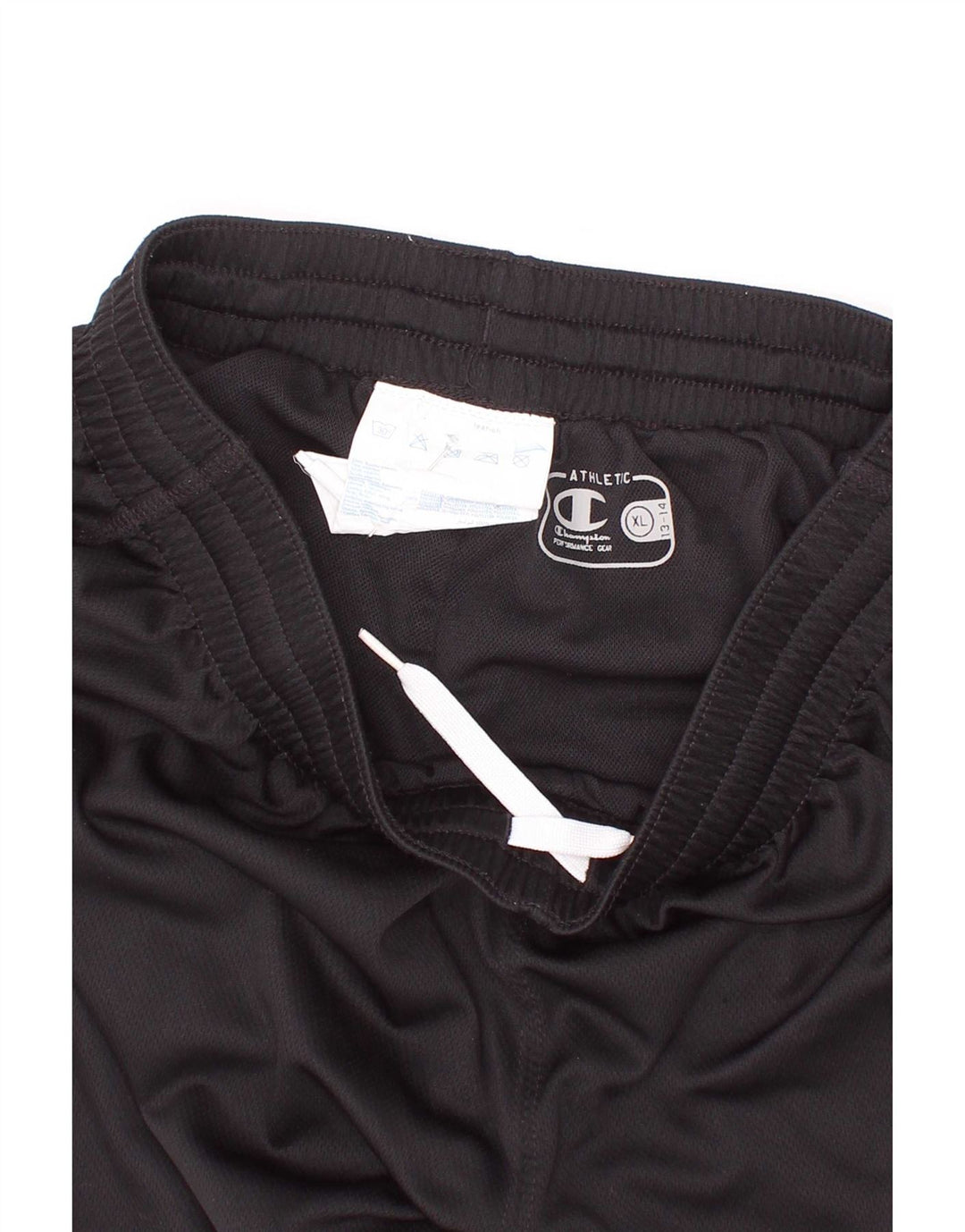 Champion Sportshorts für Jungen, 13–14 Jahre, XL, schwarzes Polyester