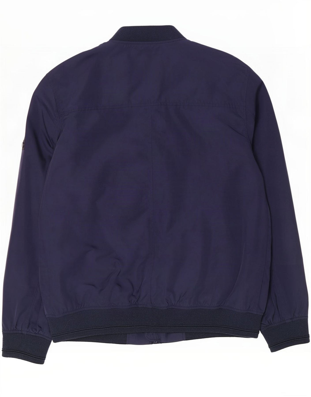 Ben Sherman Herren Bomberjacke UK 40 Large Marineblau Polyester