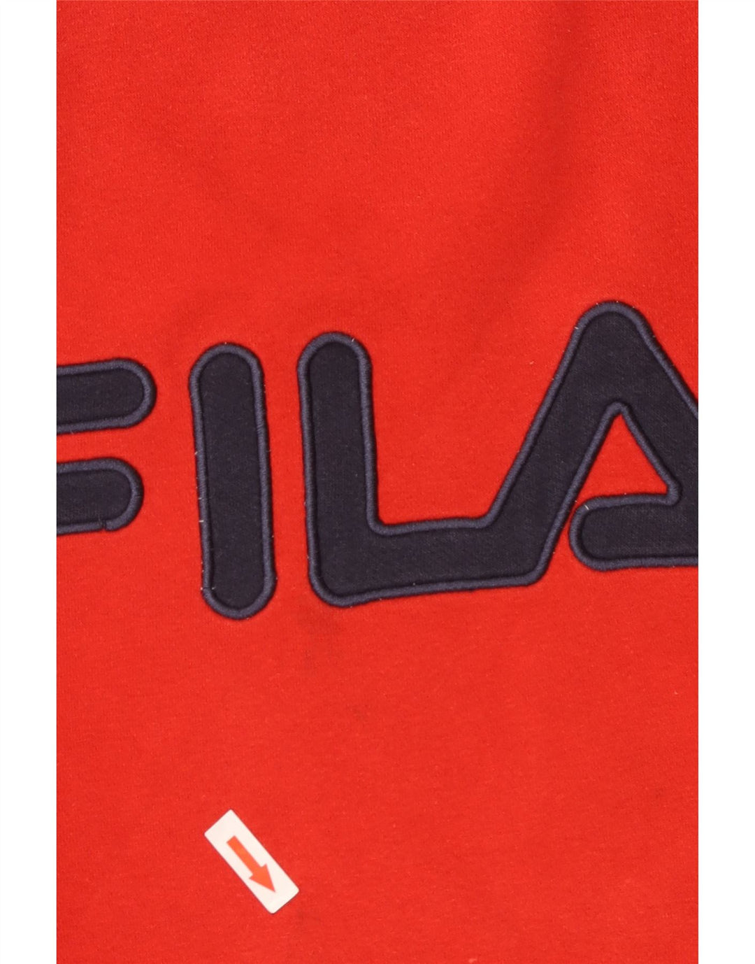 Fila Herren Grafik-Sweatshirt-Pullover, klein, rote Baumwolle