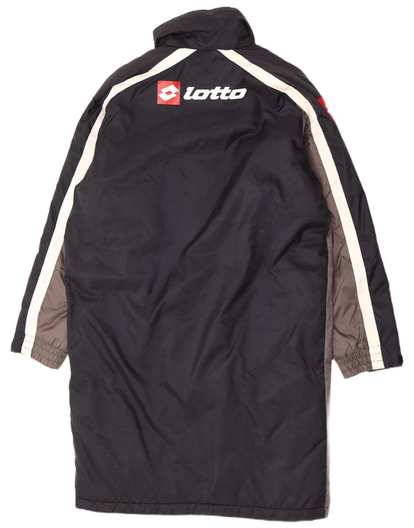Lotto Herrenmantel UK 36 Small Black Colourblock Nylon Sports