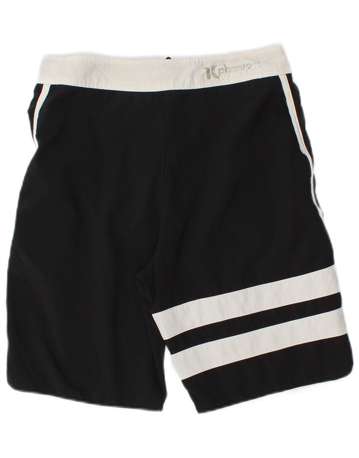 Hurley Phantom Badeshorts für Jungen, 11–12 Jahre, Schwarz, Farbblock