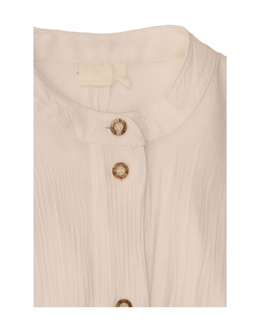 VINTAGE Womens Shirt Dress UK 16 Large White Vintage Vintage and Second-Hand Vintage from Messina Hembry 
