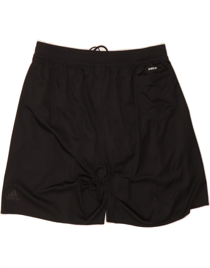 ADIDAS Mens Aeroready Sport Shorts XL  Black Polyester Vintage Adidas and Second-Hand Adidas from Messina Hembry 