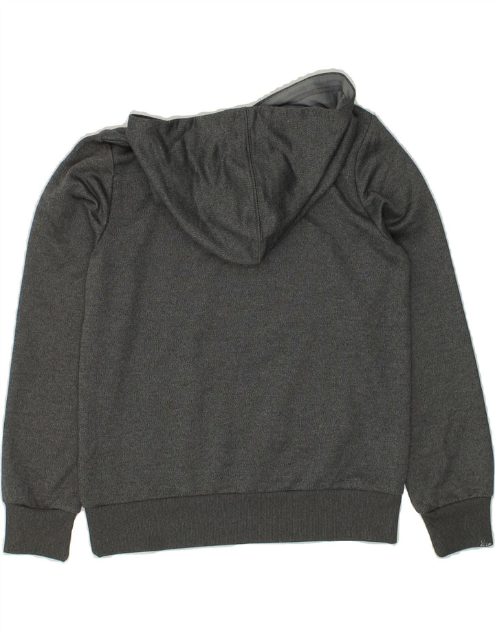 CONVERSE Boys Graphic Hoodie Jumper 13-14 Years Large Grey Polyester Vintage Converse and Second-Hand Converse from Messina Hembry 