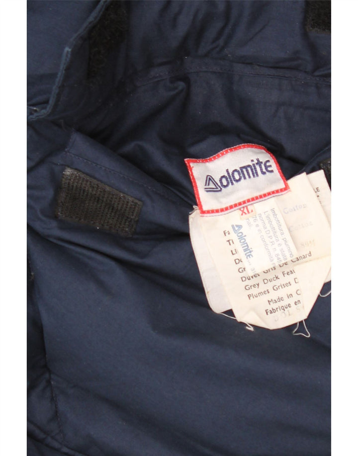 DOLOMITE Herren Reversible Wattierte Jacke UK 42 XL Gelb Baumwolle