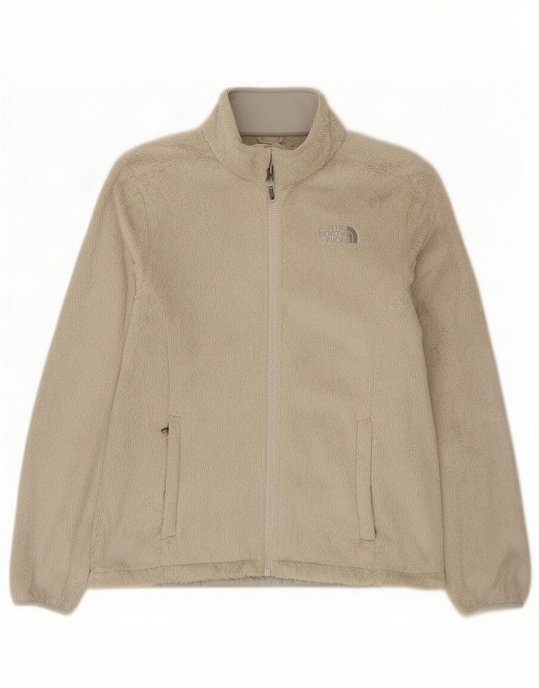 The North Face Damen Fleecejacke UK 14 Medium Beige Polyester