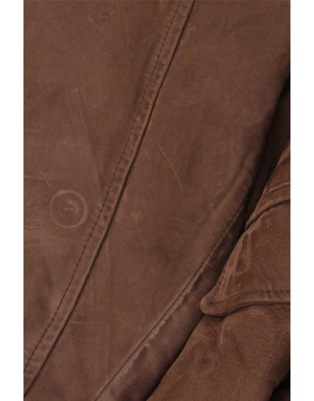Vintage Herren Lederjacke UK 42 XL Braunes Leder