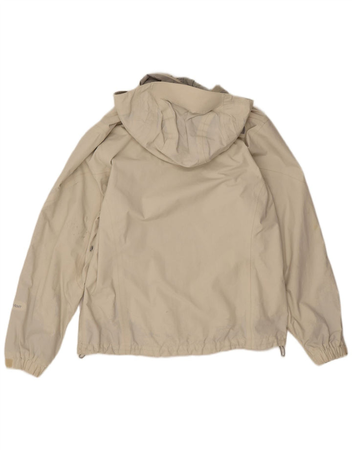 The North Face Damen-Regenjacke mit Kapuze, UK 14, mittelgrünes Nylon