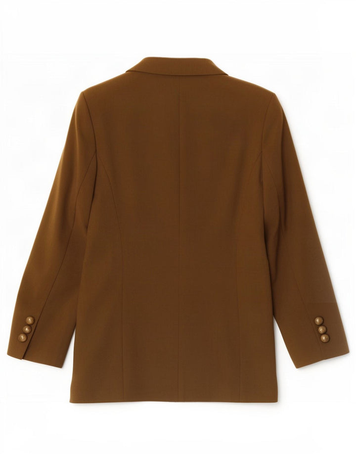 Choise by Danwear Damen-Blazerjacke mit 2 Knöpfen, Gr. 10, Größe S, Khaki, Polyester