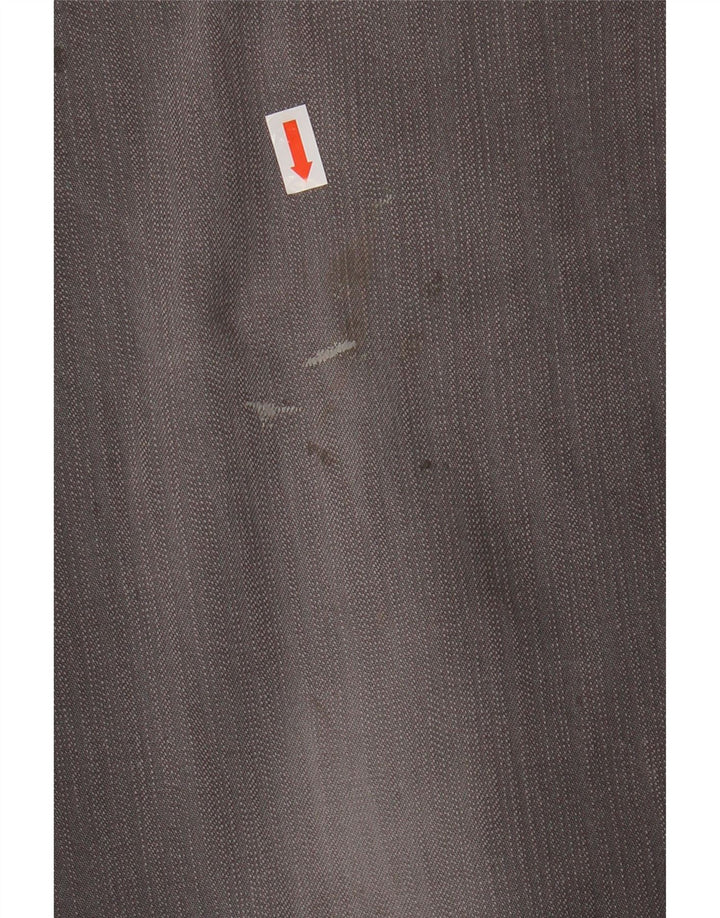 WRANGLER Herren Texas Stretch Straight Jeans W34 L29 Graue Baumwolle